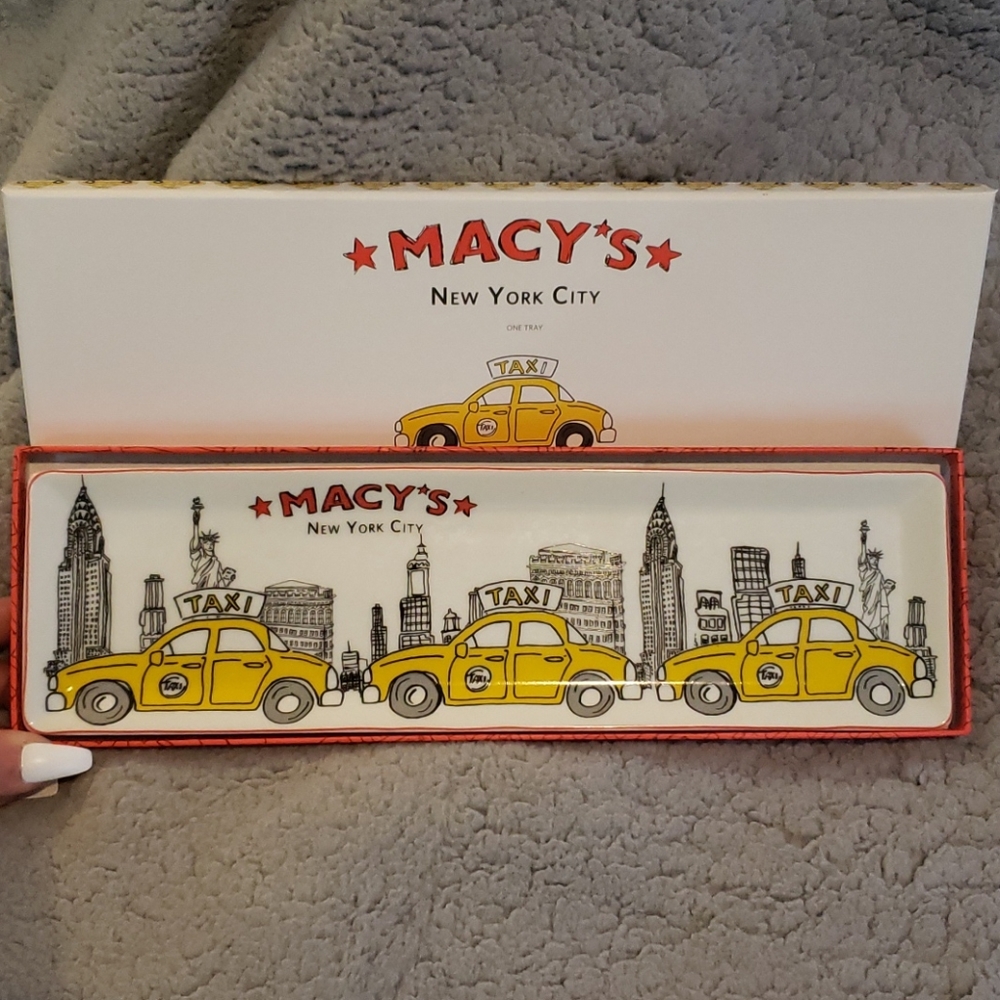 MACY'S NYC  serving tray by Rosanna taxi designs 2